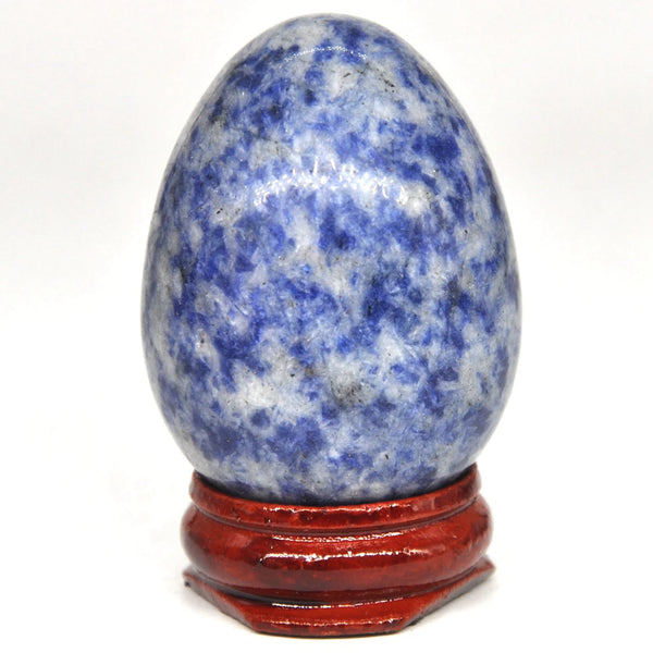 Blue Spot Jade Egg-ToShay.org