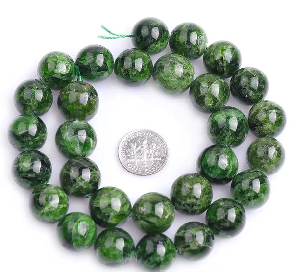 Green Diopside Beads-ToShay.org