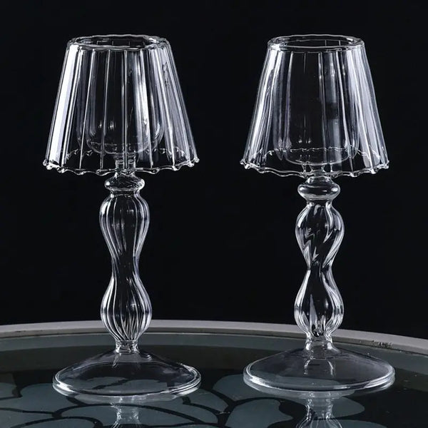 Glass Candle Holder-ToShay.org