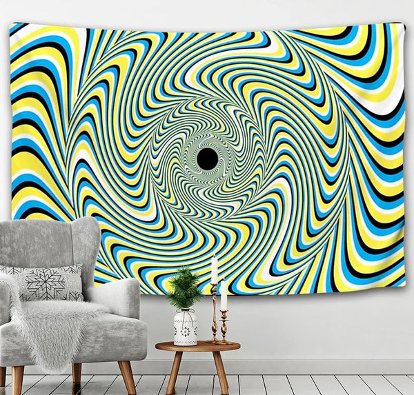 Mandala Swirl Art Tapestry-ToShay.org