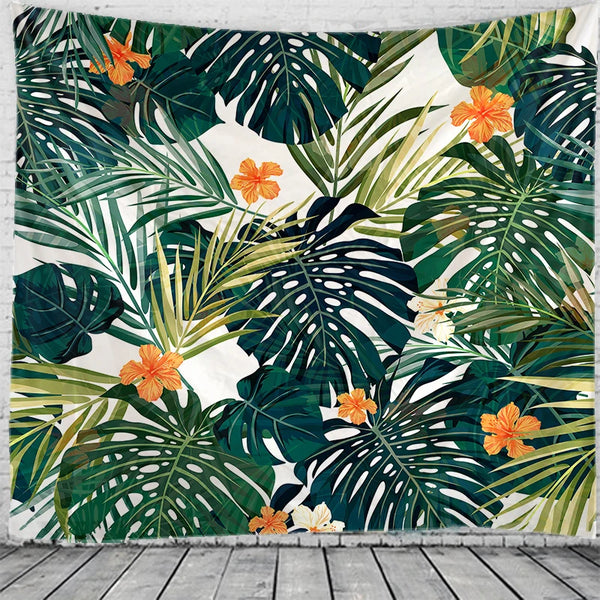 Tropical Plant Tapestry-ToShay.org