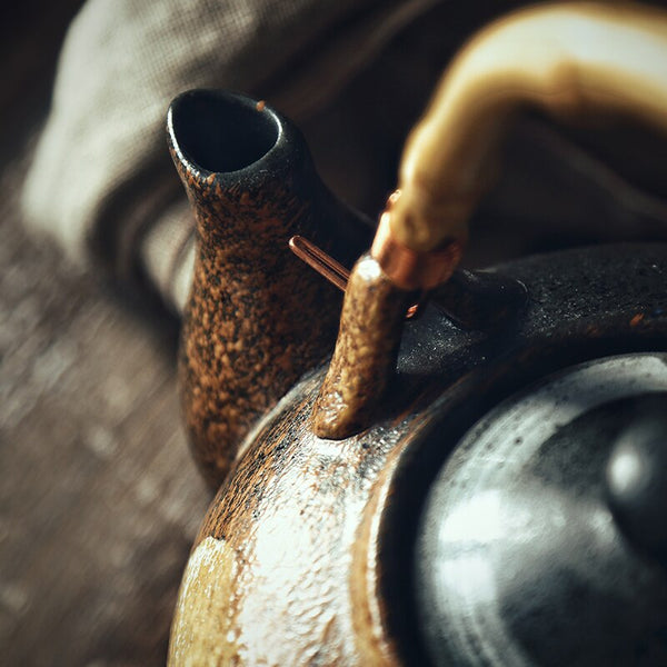 Glazed Ceramic Teapot-ToShay.org