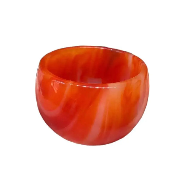 Crystal Red Agate Cup-ToShay.org