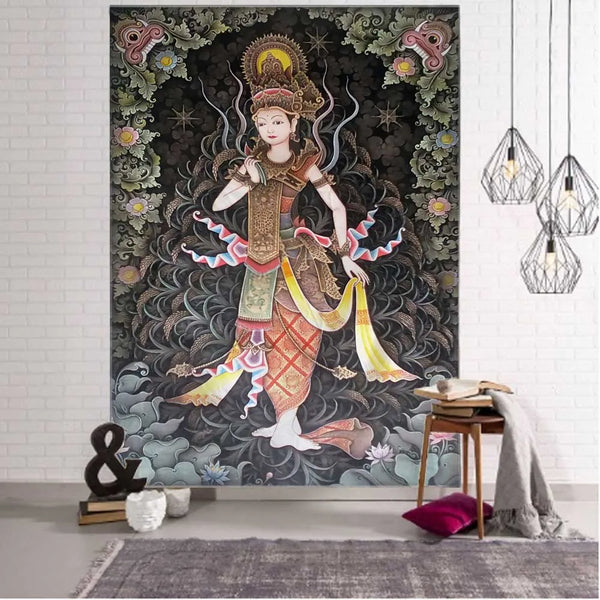 Buddha Meditation Tapestry-ToShay.org