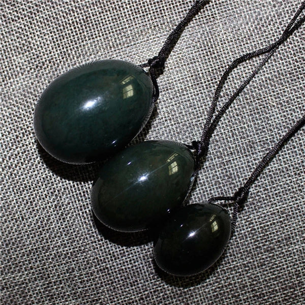 Green Nephrite Jade Egg-ToShay.org