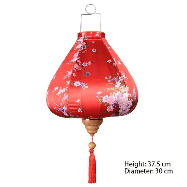 Flower Print Lantern-ToShay.org