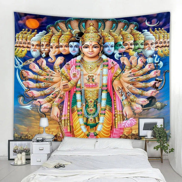 Buddha Meditation Tapestry-ToShay.org