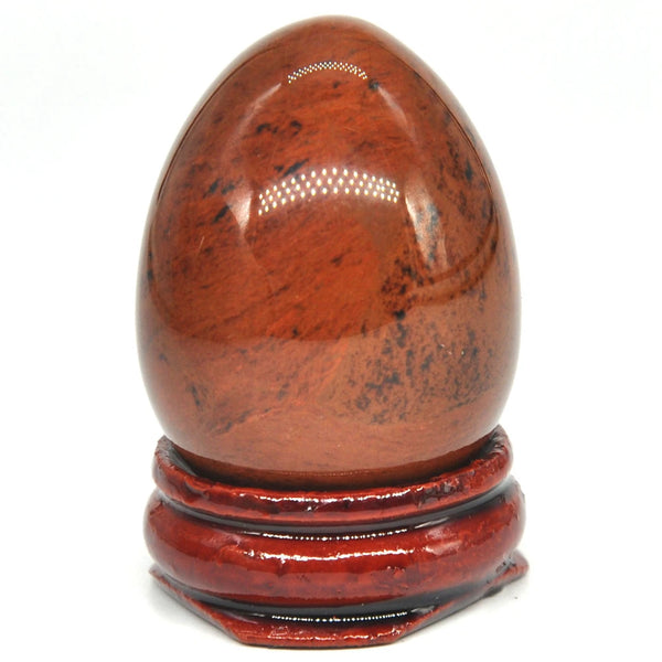 Red Mahogany Obsidian Egg-ToShay.org