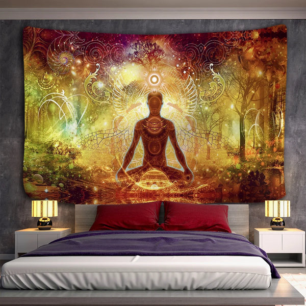 Psychedelic Art Tapestry-ToShay.org