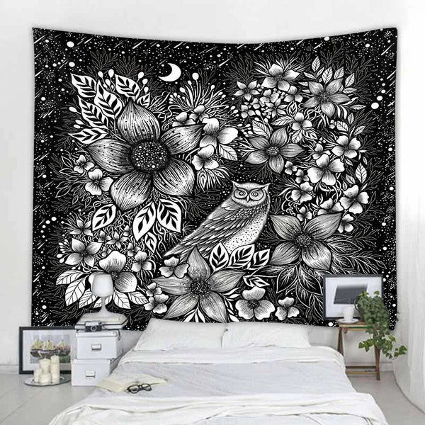 Owl Art Tapestry-ToShay.org