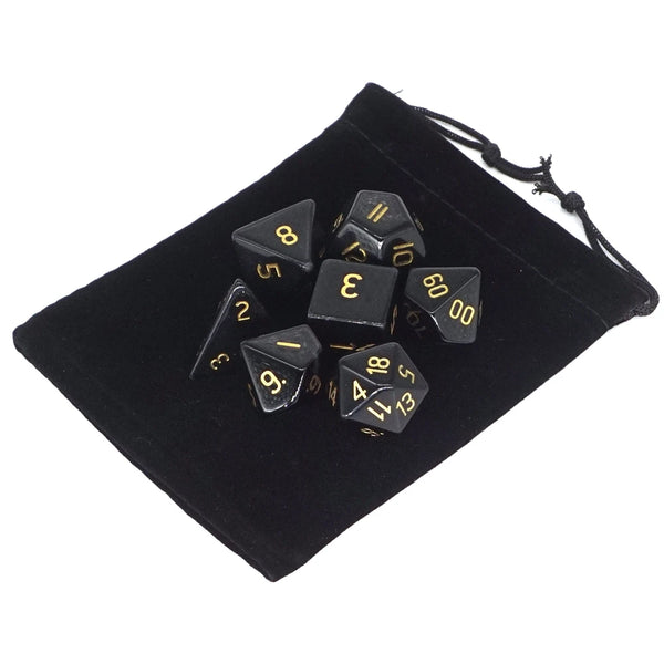 Mixed Crystal Platonic Solid Dice-ToShay.org