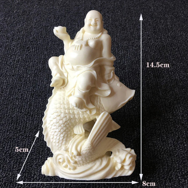 White Carp Maitreya Buddha-ToShay.org