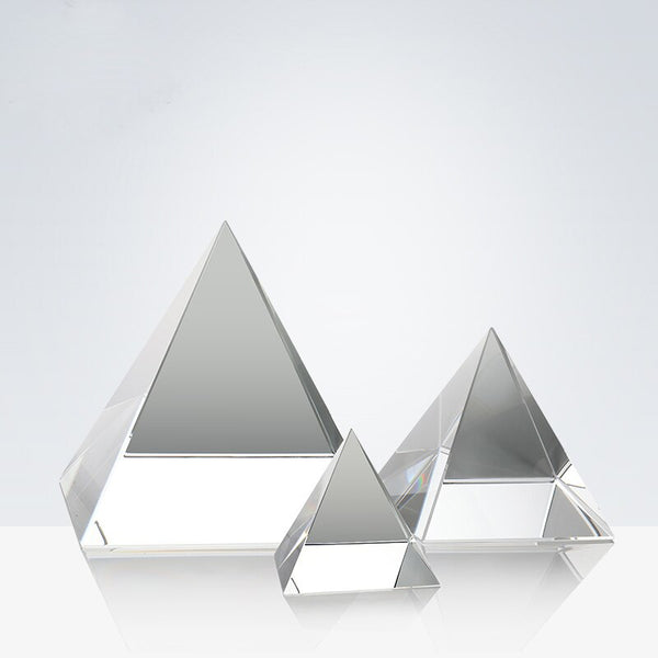 Clear Crystal Glass Prisms-ToShay.org