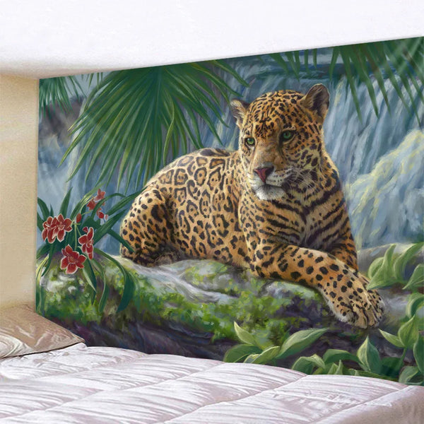 Jungle Animal Tapestry-ToShay.org