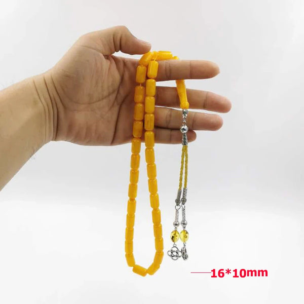 Yellow Insect Prayer Beads-ToShay.org