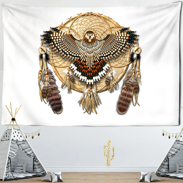 Owl Windbell Art Tapestry-ToShay.org