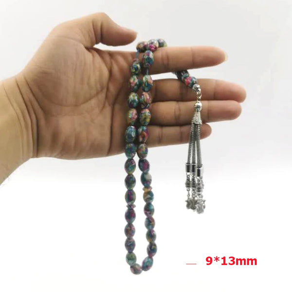 Rainbow Seashell Prayer Beads-ToShay.org