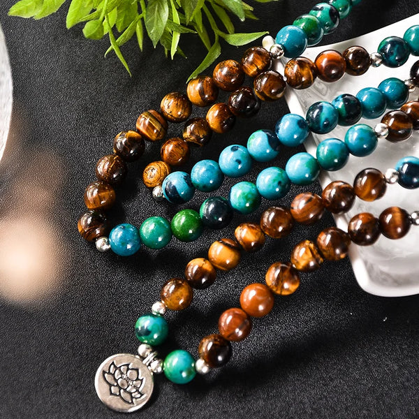 Yellow Tiger Eye Mala Beads-ToShay.org