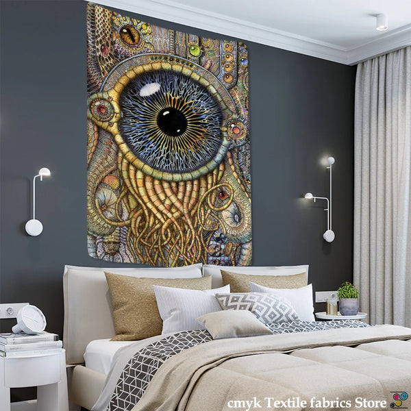 Owl Windbell Art Tapestry-ToShay.org