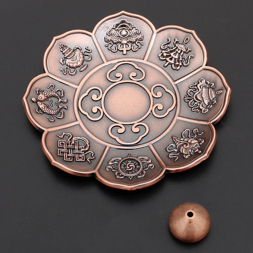 Lotus Incense Burner Plate-ToShay.org