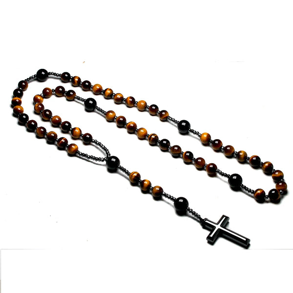 Yellow Tiger Eye Rosary Beads-ToShay.org