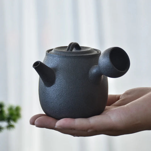 Black Ceramic Teapots-ToShay.org