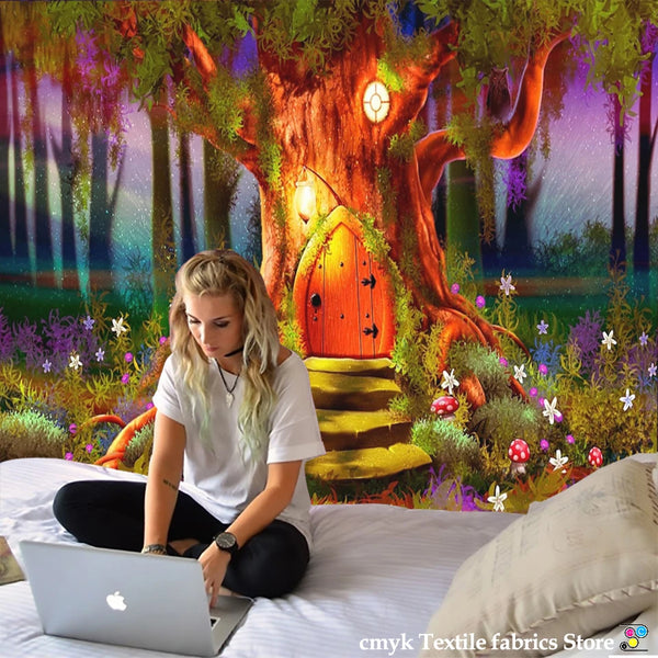 Fairytale Forest Tapestry-ToShay.org