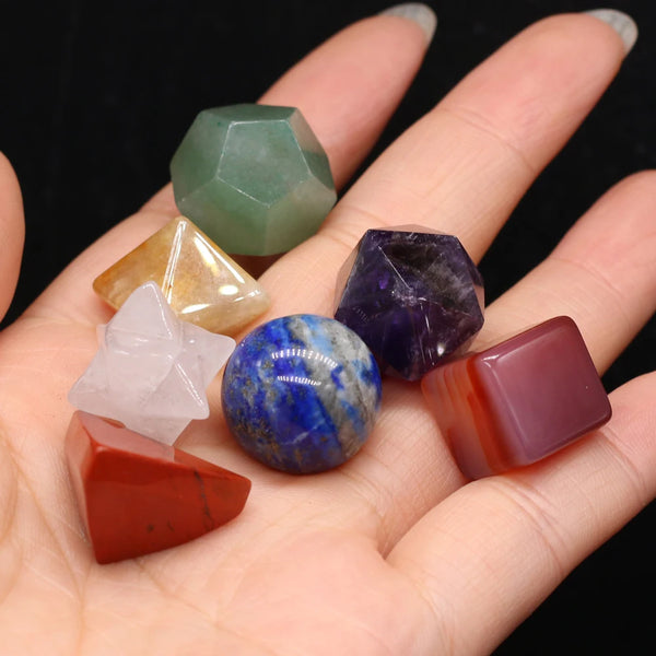 Chakra Crystal Platonic Solids-ToShay.org