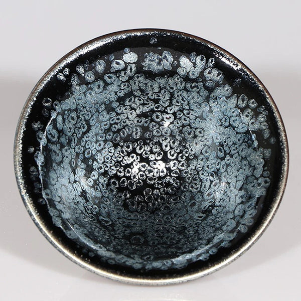 Blue Glaze Ceramic Tea Cup-ToShay.org