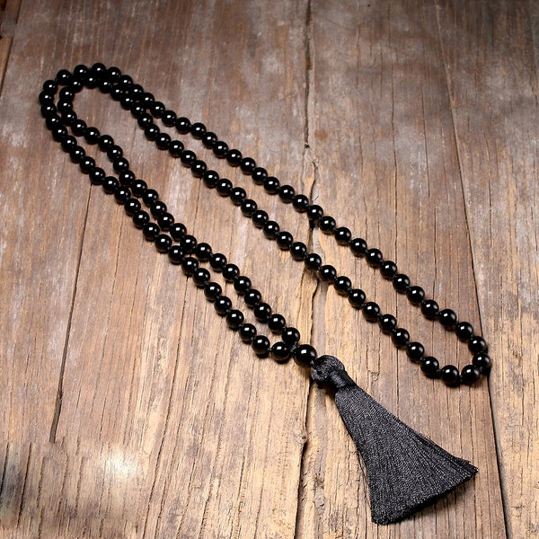 Black Onyx Mala Beads-ToShay.org