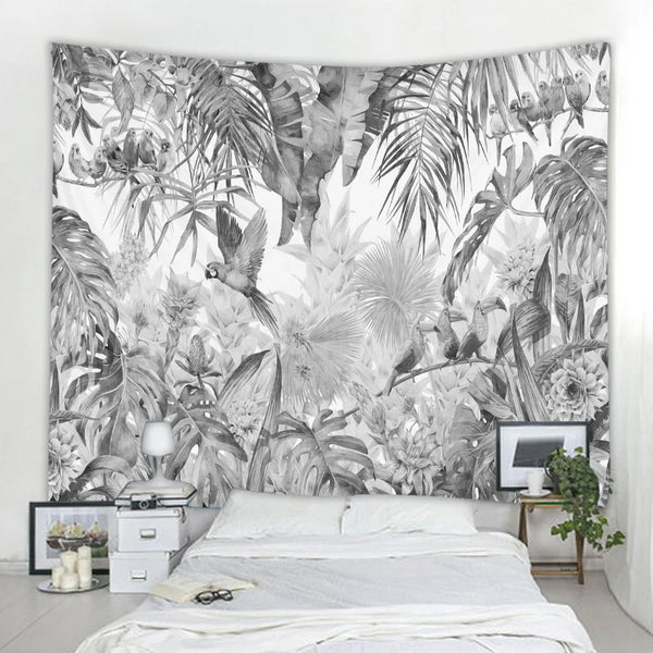 Tropical Garden Tapestry-ToShay.org