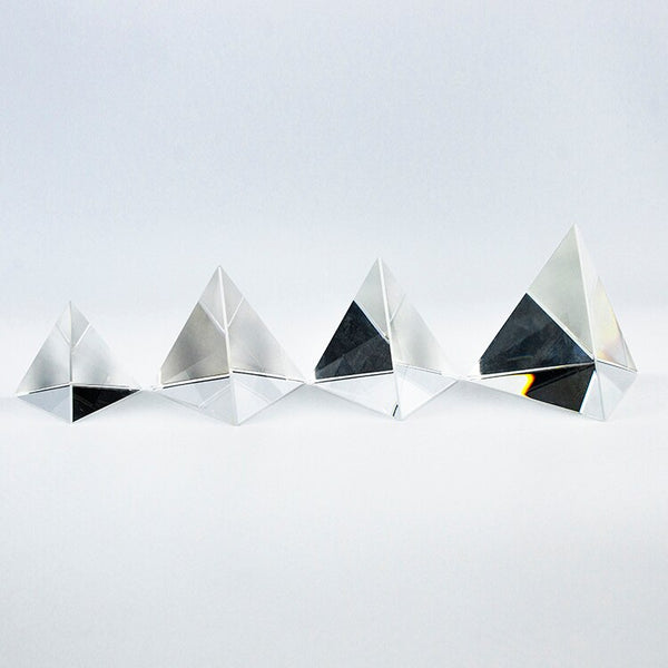 Clear Crystal Glass Prisms-ToShay.org