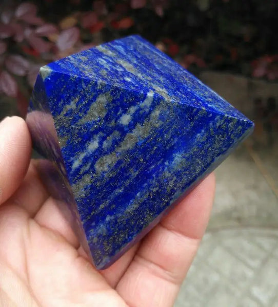 Blue Lapis Lazuli Pyramid-ToShay.org