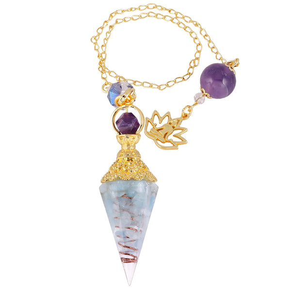 Mixed Crystal Dowsing Pendulum-ToShay.org