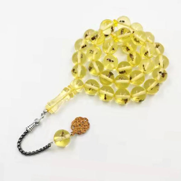 Yellow Insect Prayer Beads-ToShay.org