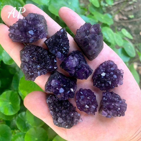 Purple Amethyst Clusters-ToShay.org