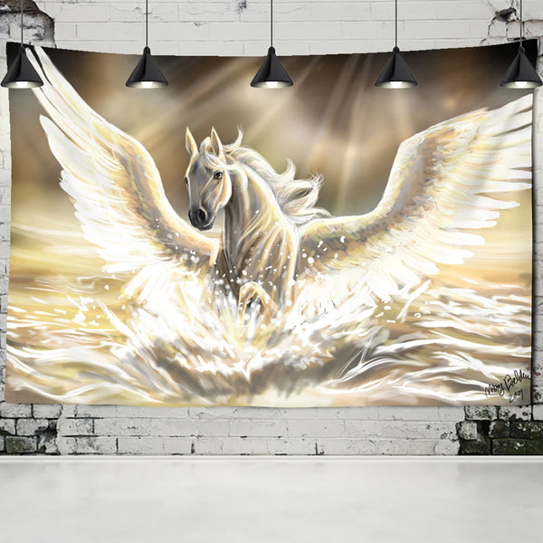 Pegasus Art Tapestry-ToShay.org