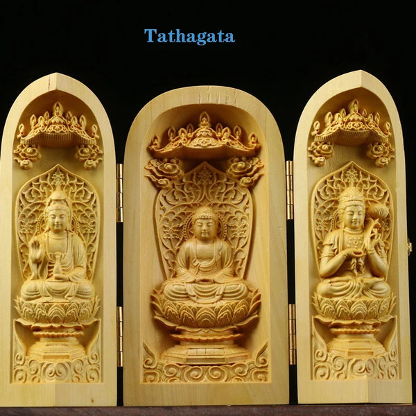 Wood Buddha Box-ToShay.org