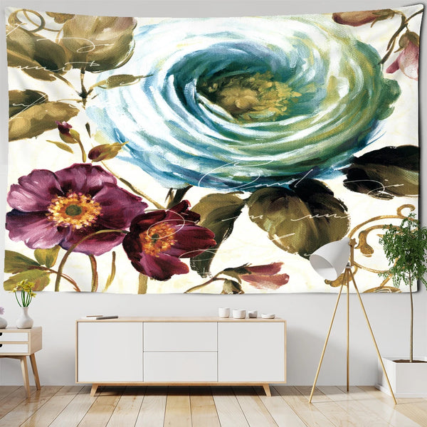 Flower Art Tapestry-ToShay.org