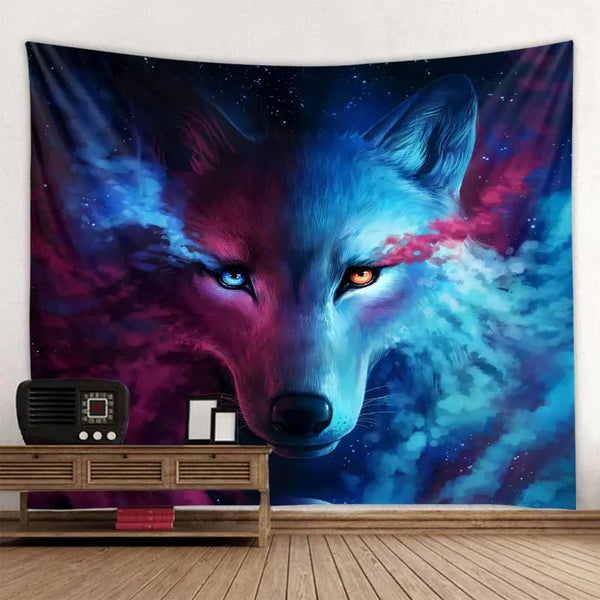 Wolf Totem Tapestry-ToShay.org