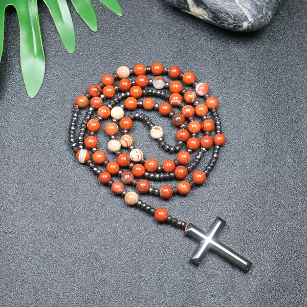 Mixed Quartz Crystal Rosary Beads-ToShay.org