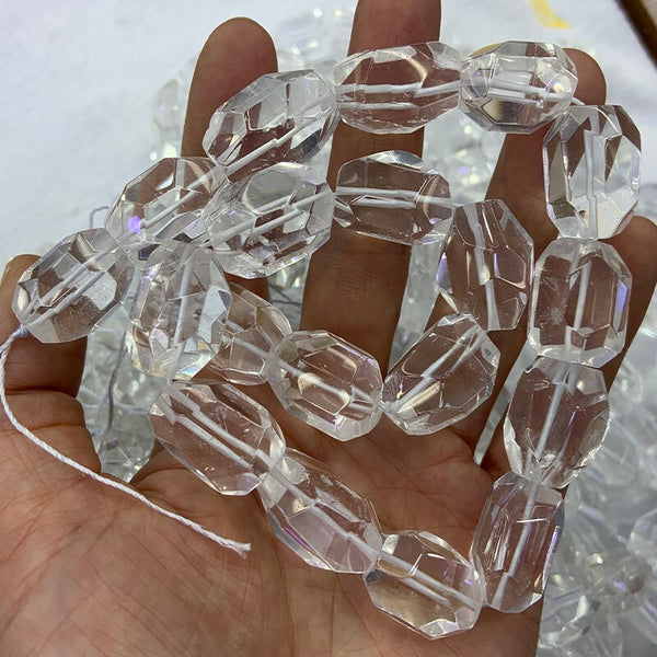 Clear Rock Quartz Beads-ToShay.org