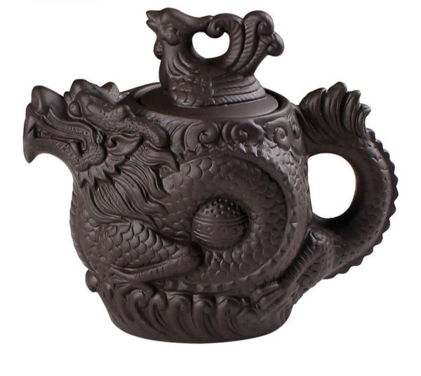 Dragon Clay Teapot-ToShay.org