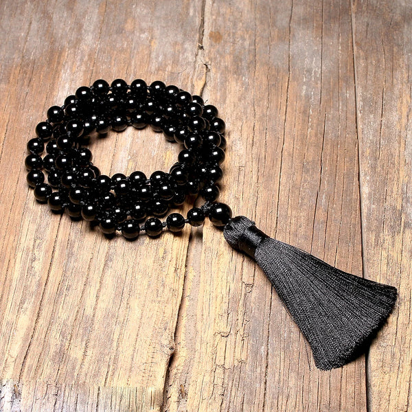 Black Onyx Mala Beads-ToShay.org