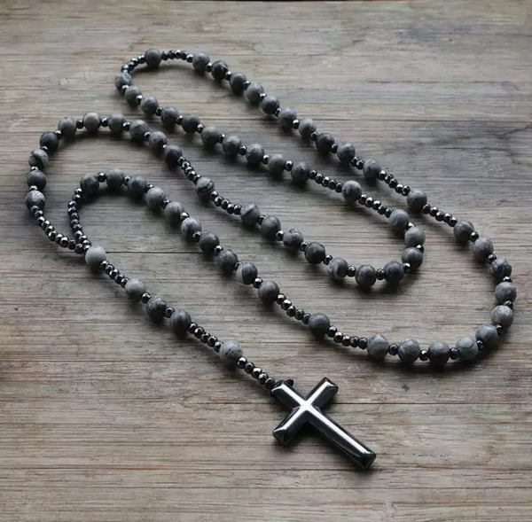 Mixed Quartz Crystal Rosary Beads-ToShay.org