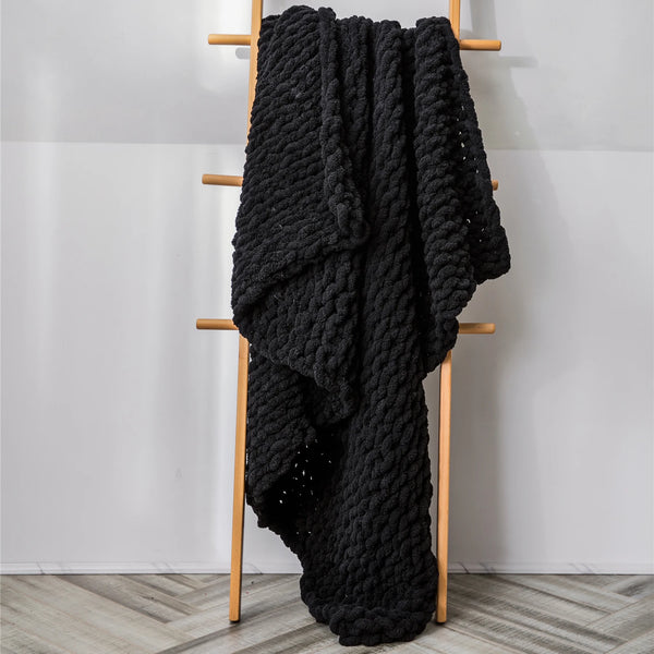 Knitted Throw Blanket-ToShay.org