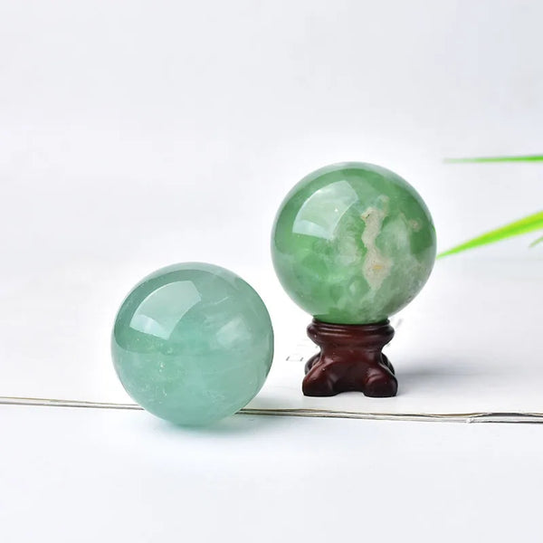 Green Fluorite Ball-ToShay.org