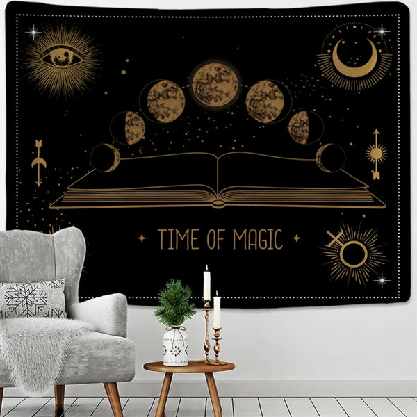 Moon Phase Tapestry-ToShay.org