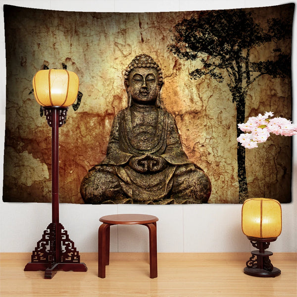 Buddha Art Tapestry-ToShay.org