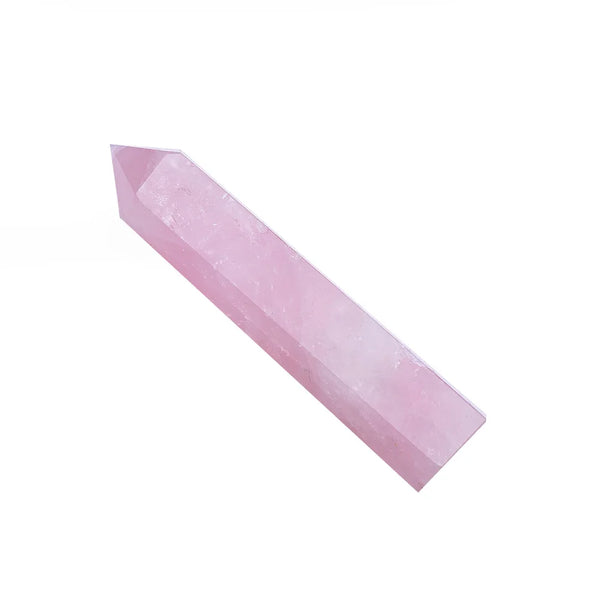 Pink Rose Quartz Crystal Point-ToShay.org